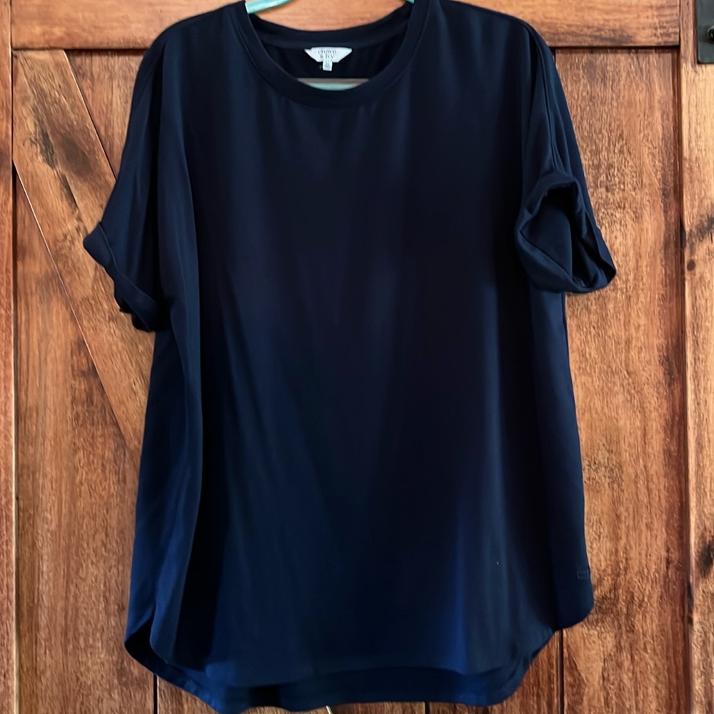 Crown and Ivy Navy Tee